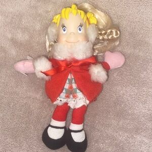 6" Dr Seuss The Grinch 2000 Cindy Lou Who Doll Universal Studios Plush Figure